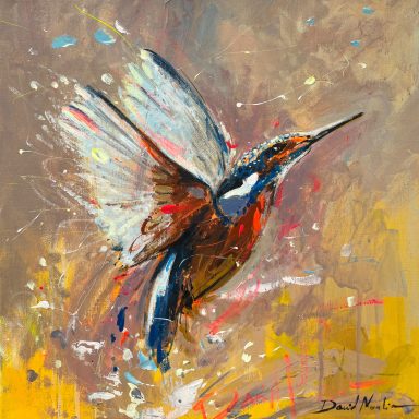 Colibrí-40x40cm